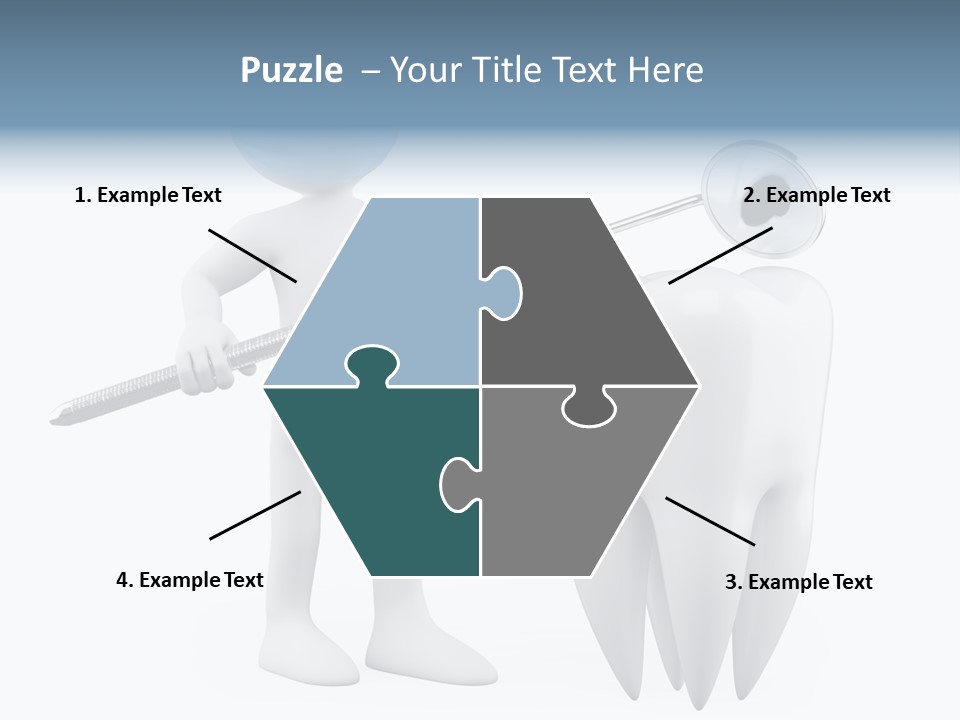 Dentistry Heal Man PowerPoint Template