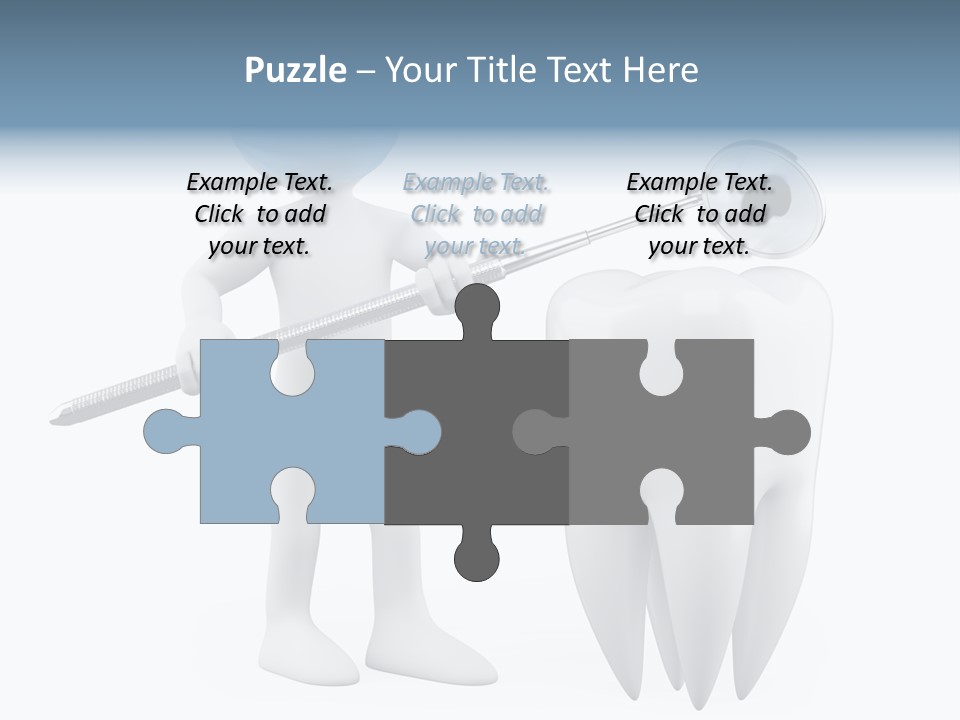 Dentistry Heal Man PowerPoint Template