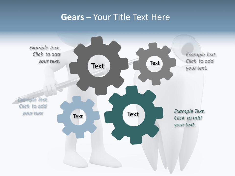 Dentistry Heal Man PowerPoint Template