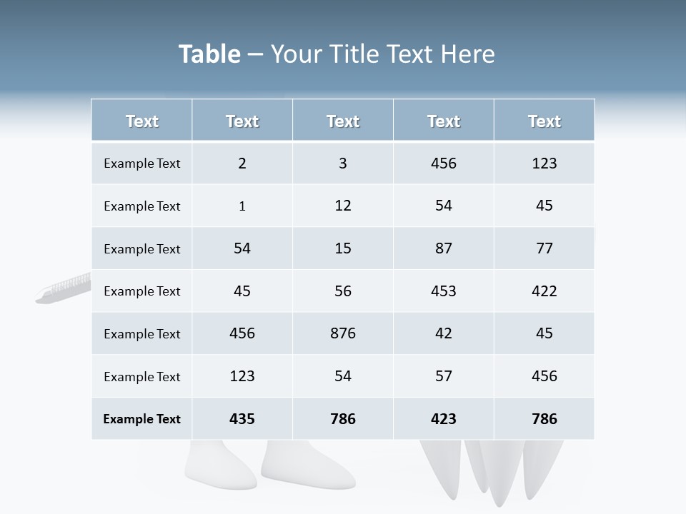 Dentistry Heal Man PowerPoint Template