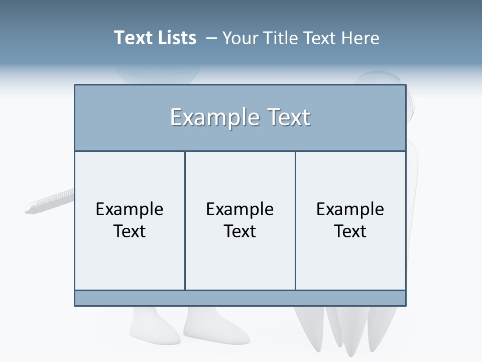 Dentistry Heal Man PowerPoint Template