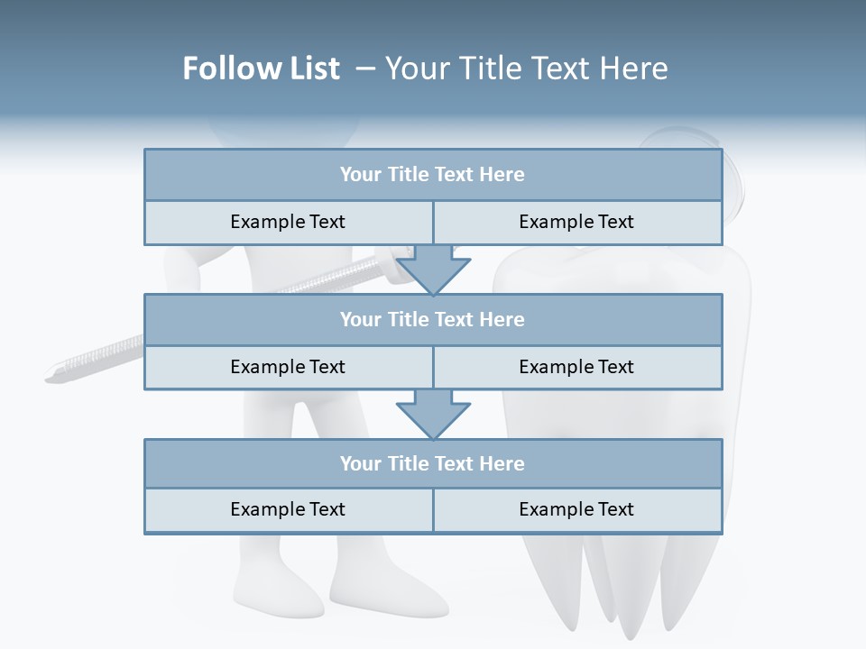 Dentistry Heal Man PowerPoint Template