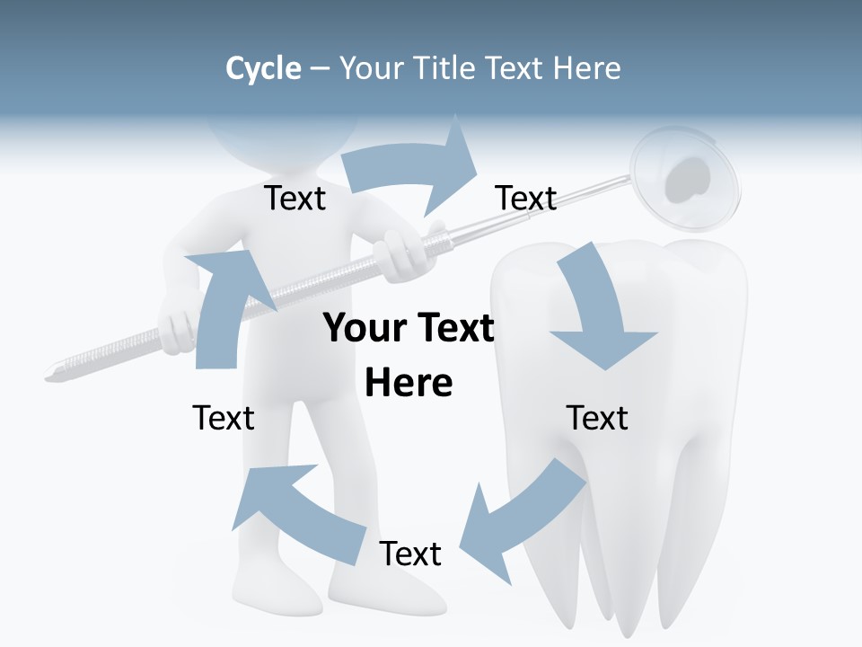 Dentistry Heal Man PowerPoint Template