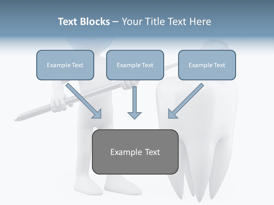 Dentistry Heal Man PowerPoint Template