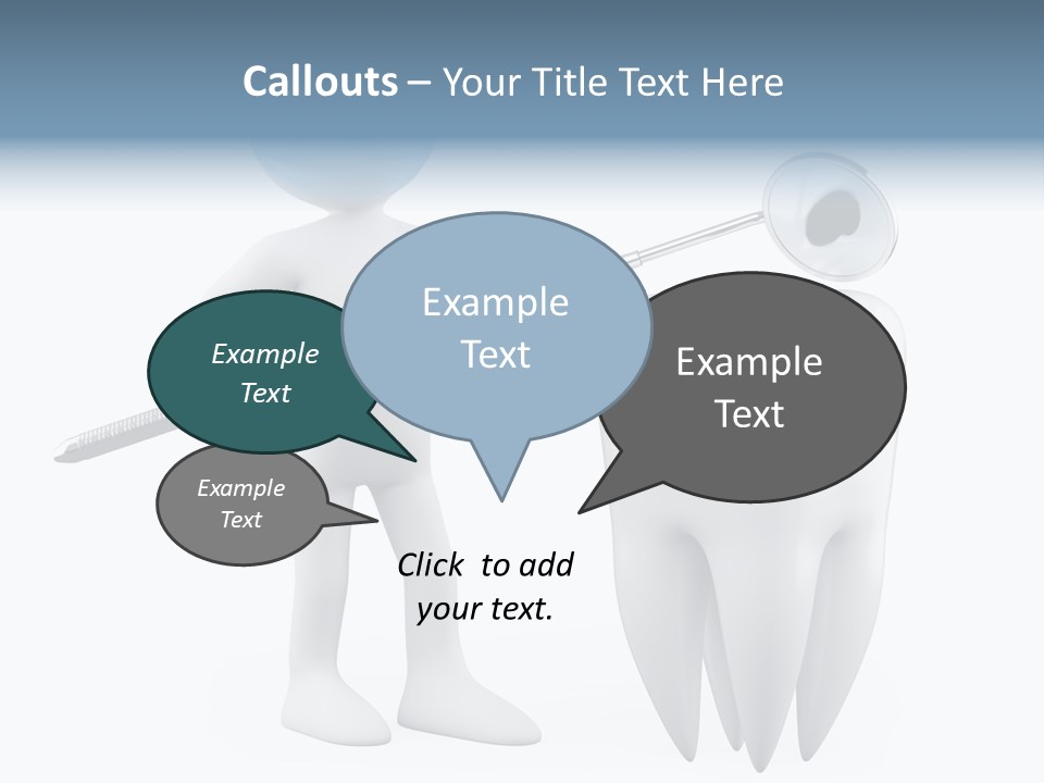 Dentistry Heal Man PowerPoint Template