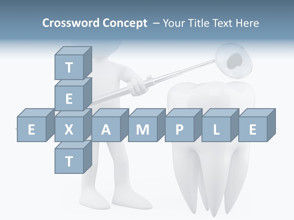 Dentistry Heal Man PowerPoint Template