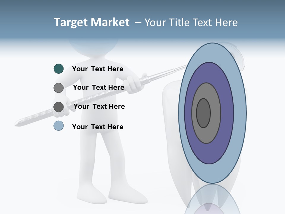 Dentistry Heal Man PowerPoint Template