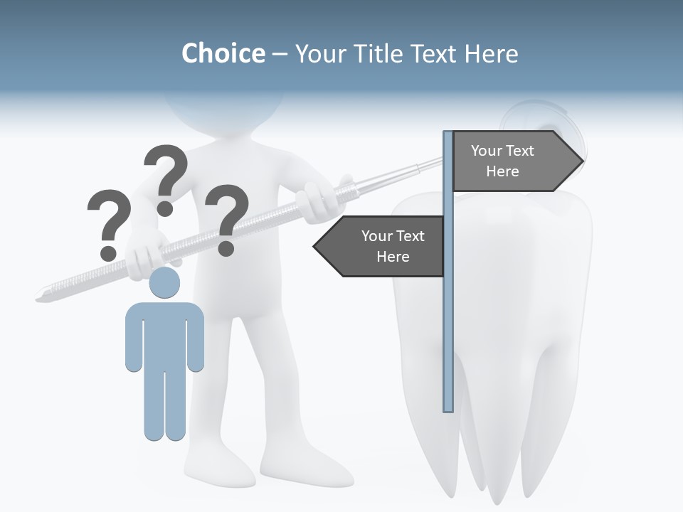 Dentistry Heal Man PowerPoint Template