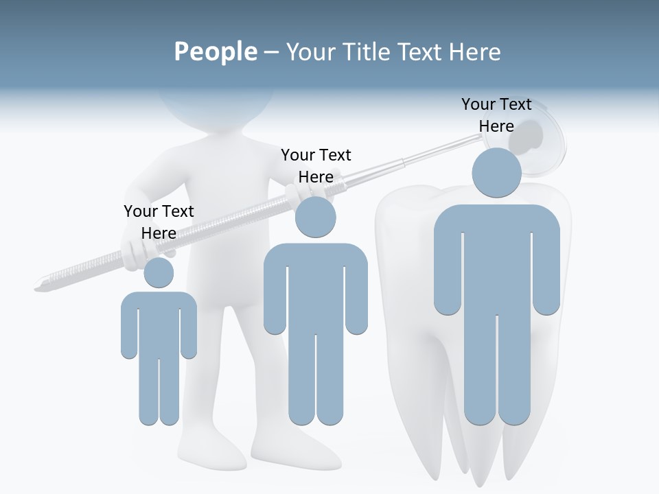 Dentistry Heal Man PowerPoint Template