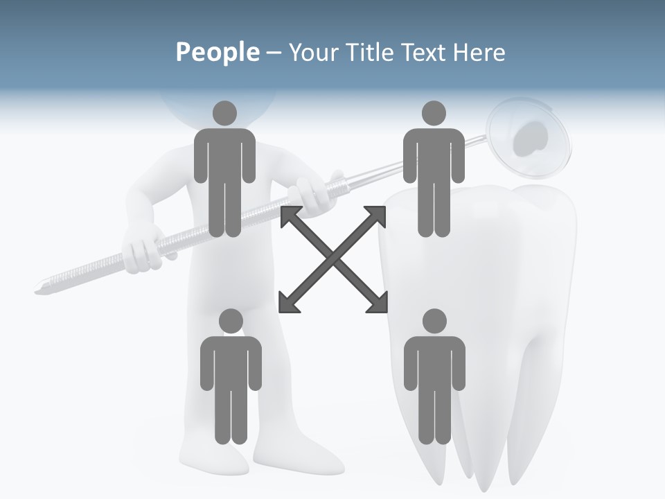 Dentistry Heal Man PowerPoint Template