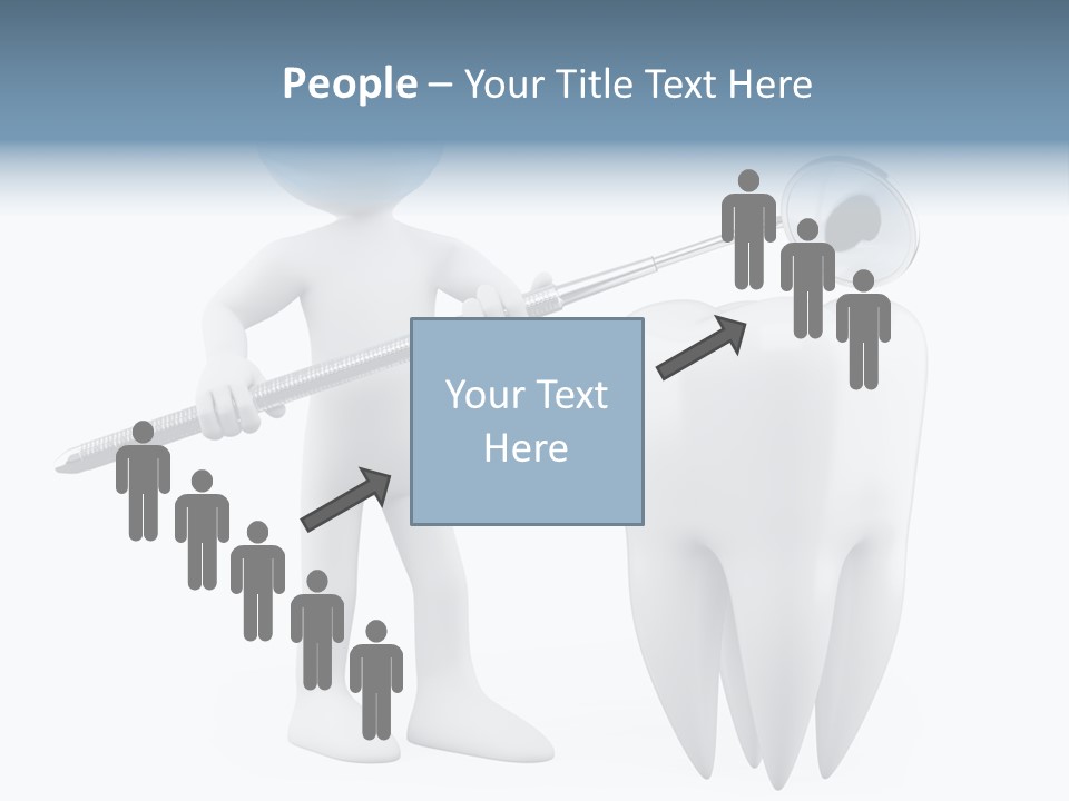 Dentistry Heal Man PowerPoint Template