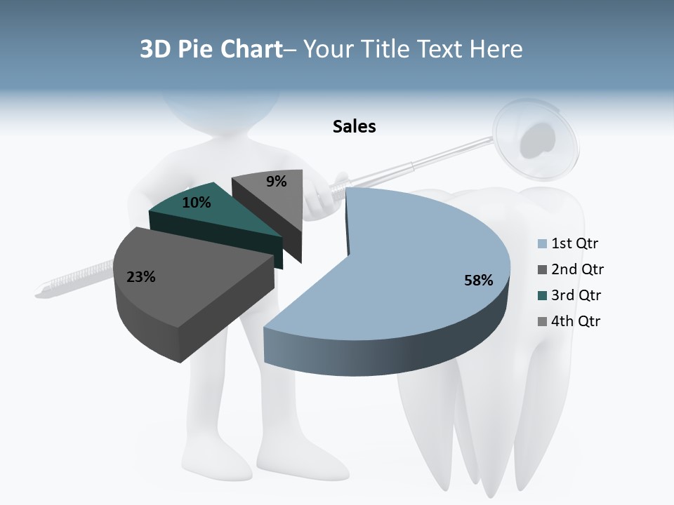 Dentistry Heal Man PowerPoint Template