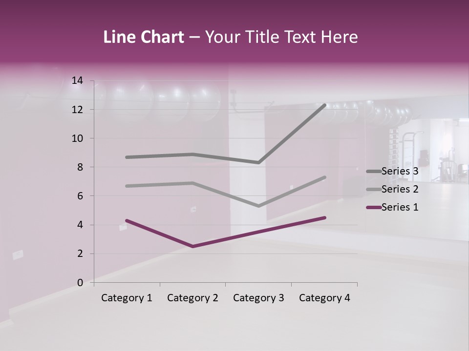 Set  Gym PowerPoint Template