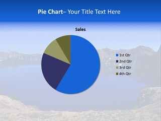 Oregon Lake Deep PowerPoint Template