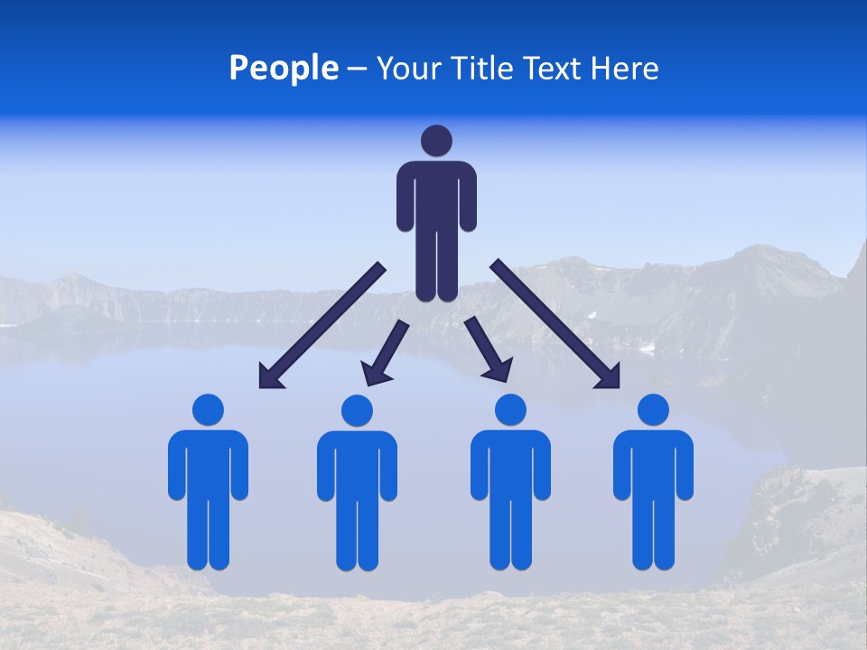 Oregon Lake Deep PowerPoint Template