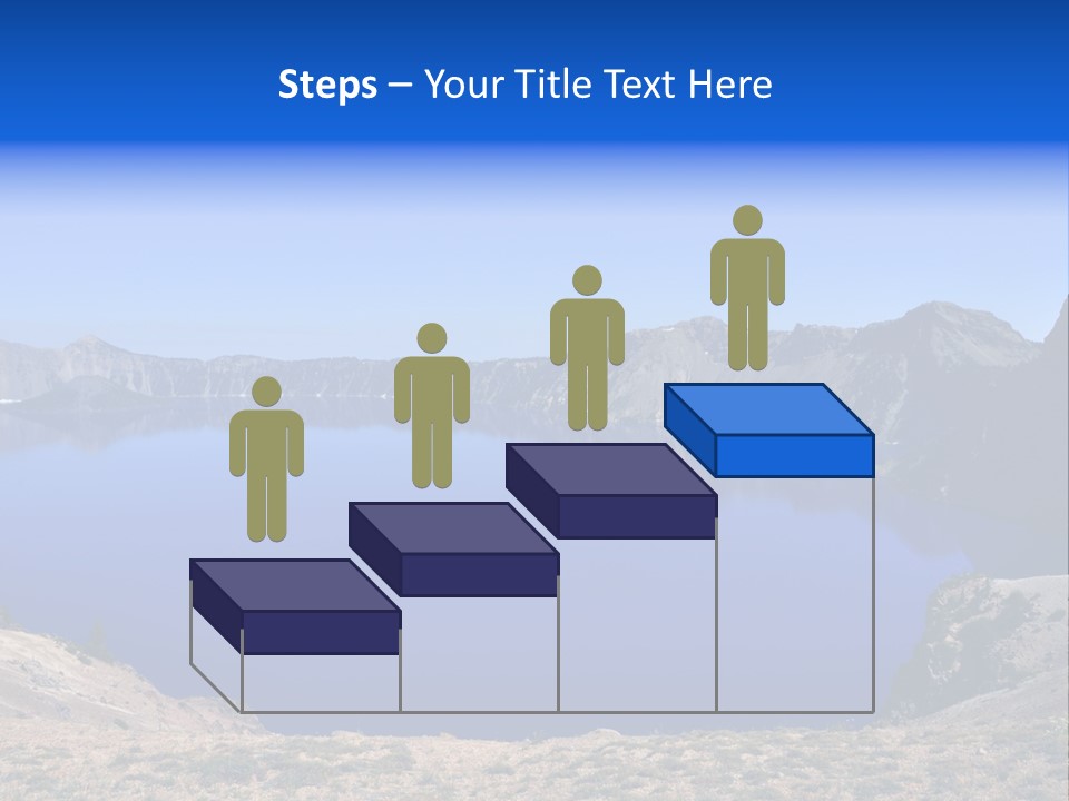 Oregon Lake Deep PowerPoint Template