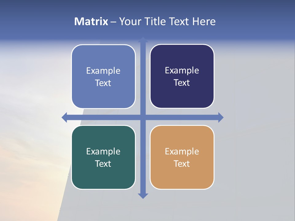 Panoramic Center Commercial PowerPoint Template