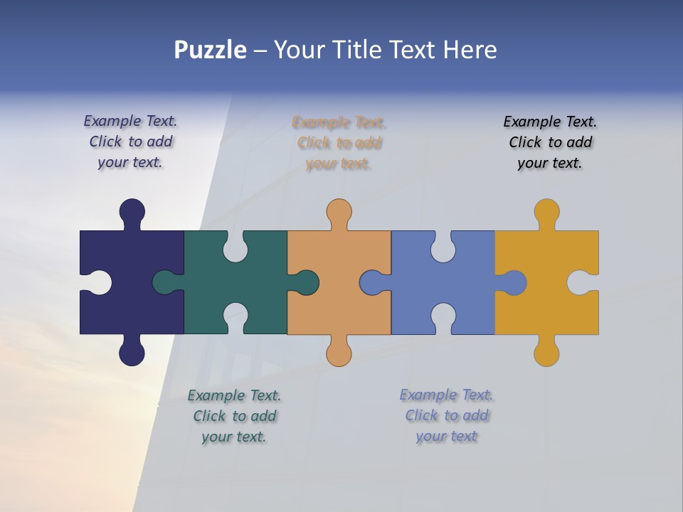 Panoramic Center Commercial PowerPoint Template