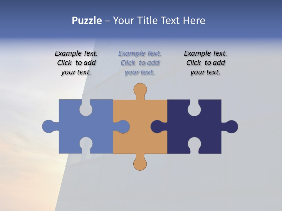 Panoramic Center Commercial PowerPoint Template