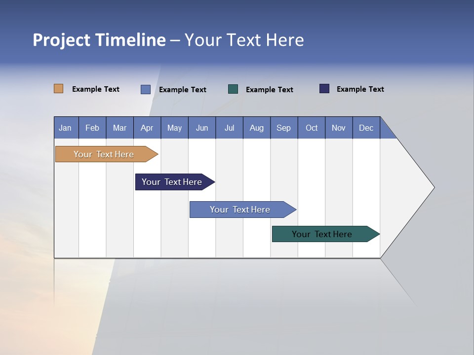 Panoramic Center Commercial PowerPoint Template