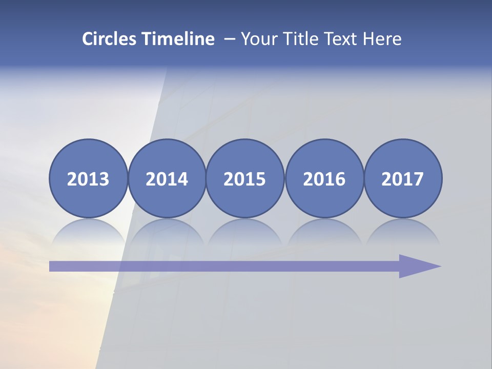 Panoramic Center Commercial PowerPoint Template