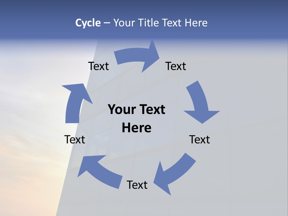 Panoramic Center Commercial PowerPoint Template