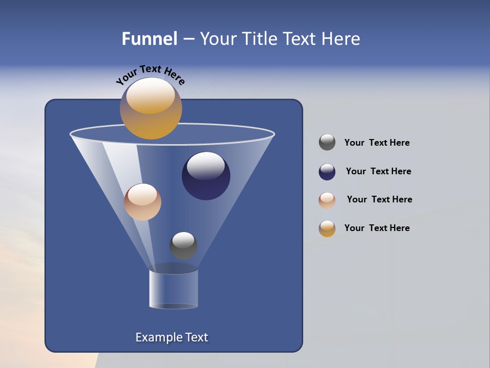 Panoramic Center Commercial PowerPoint Template