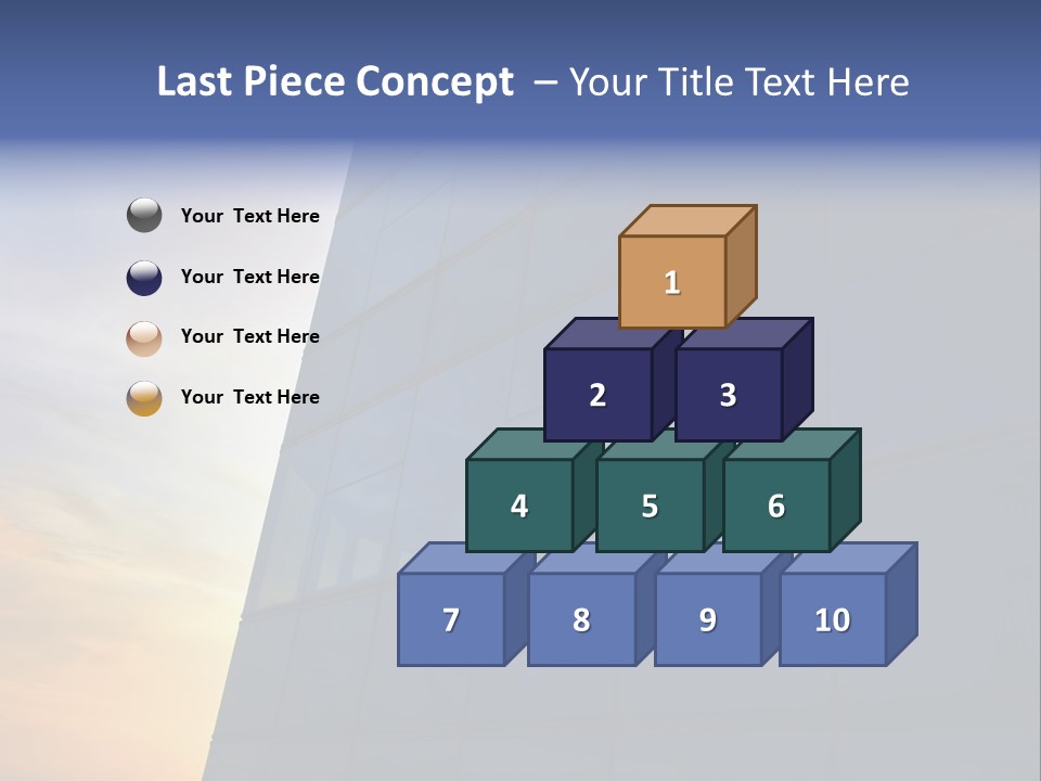 Panoramic Center Commercial PowerPoint Template