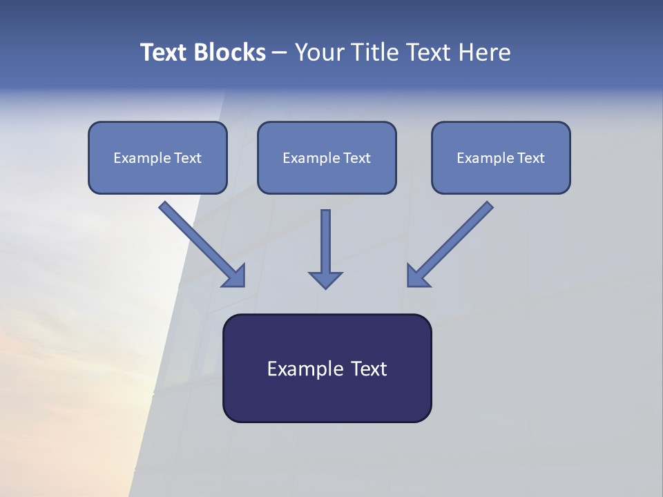 Panoramic Center Commercial PowerPoint Template