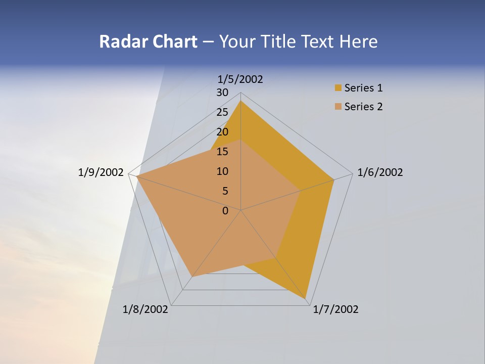 Panoramic Center Commercial PowerPoint Template