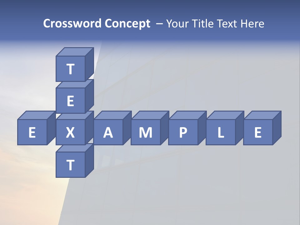 Panoramic Center Commercial PowerPoint Template