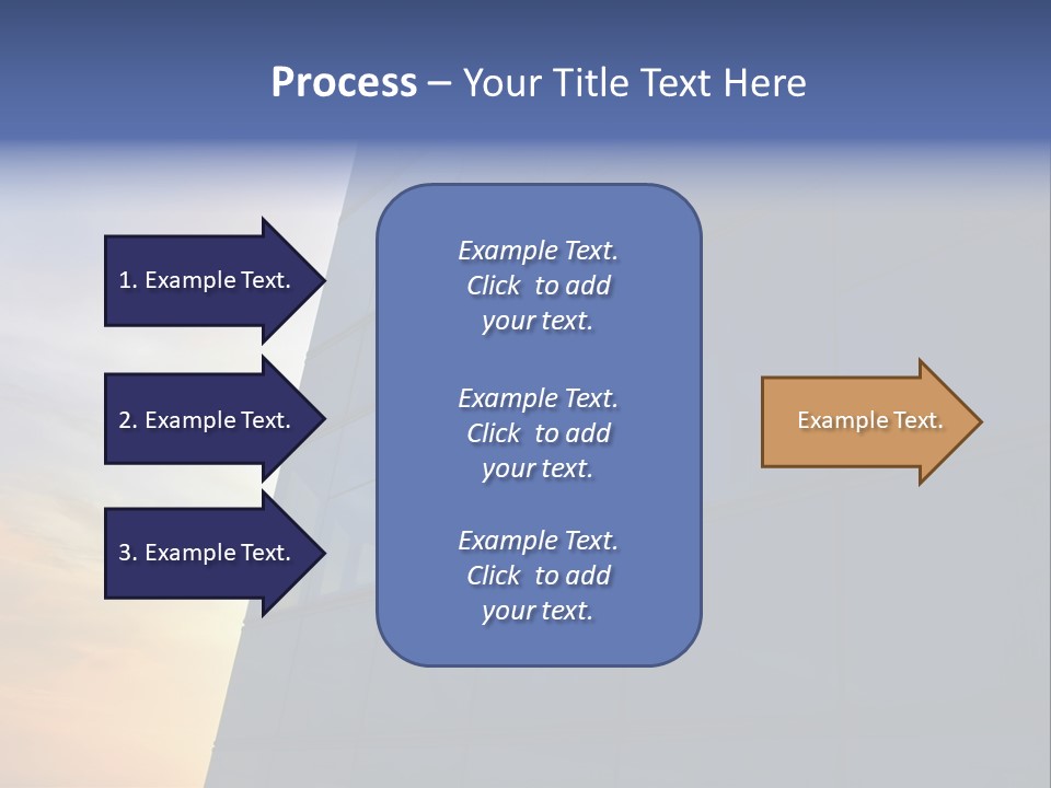 Panoramic Center Commercial PowerPoint Template