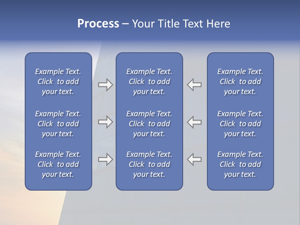 Panoramic Center Commercial PowerPoint Template