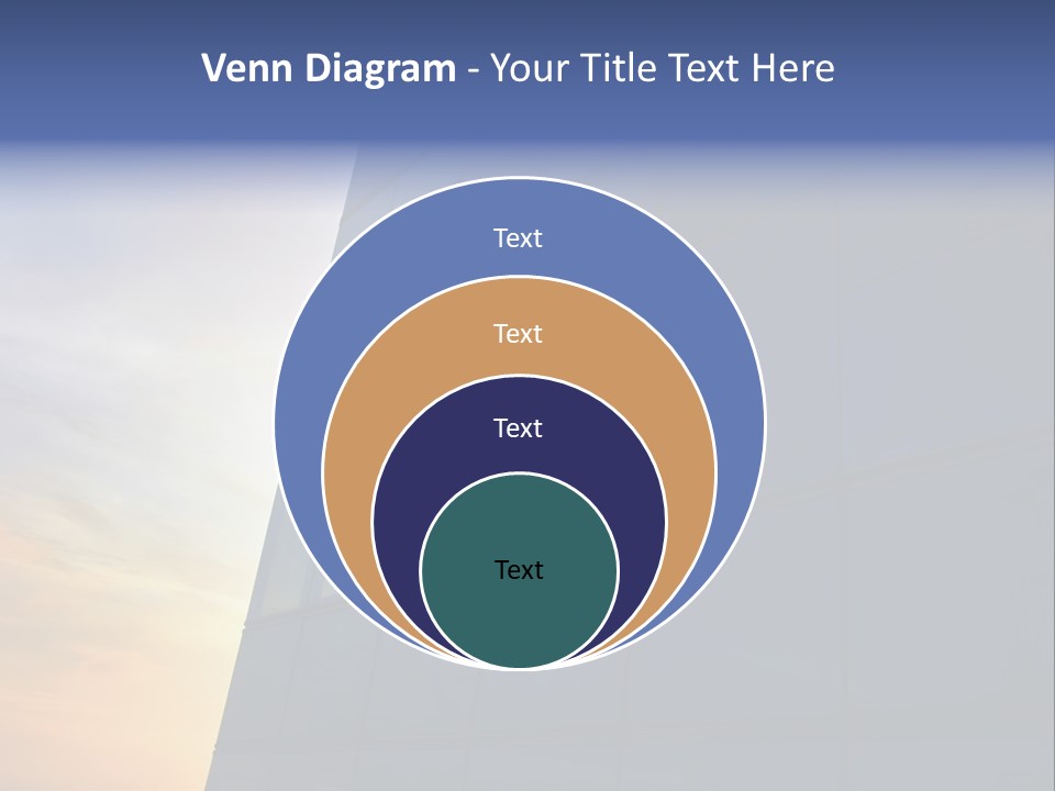 Panoramic Center Commercial PowerPoint Template