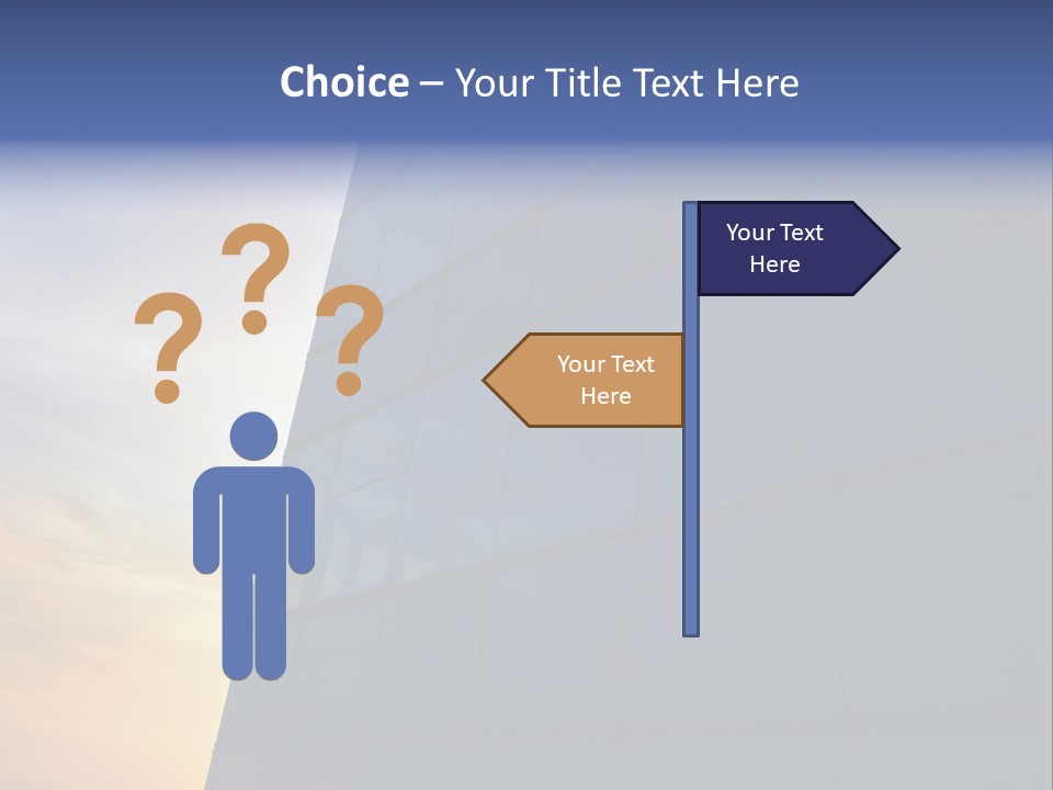 Panoramic Center Commercial PowerPoint Template