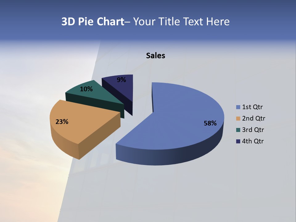 Panoramic Center Commercial PowerPoint Template