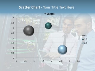 Manager Wire Connection PowerPoint Template