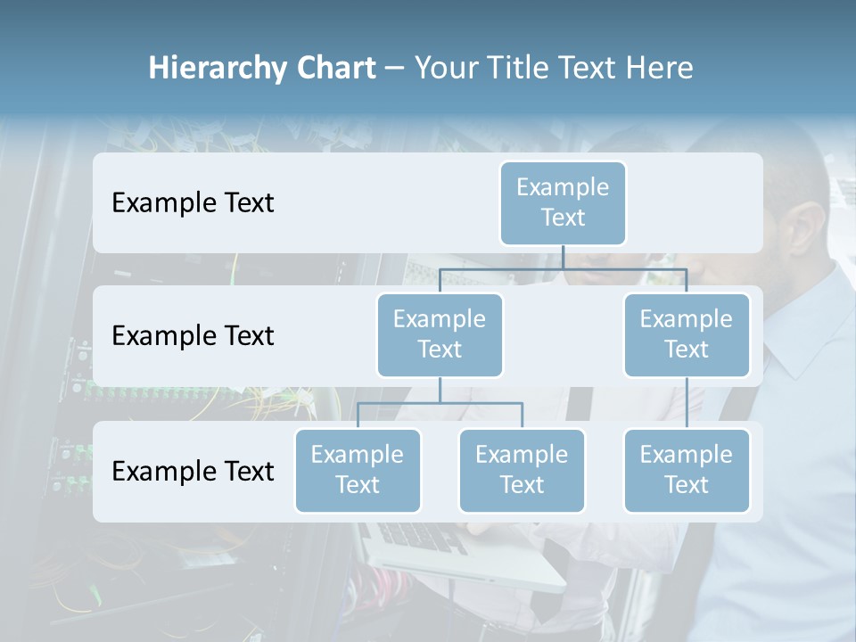 Manager Wire Connection PowerPoint Template
