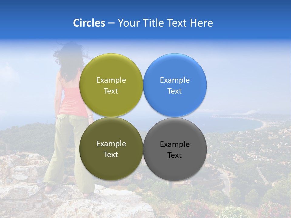 Top Sea Bagur PowerPoint Template