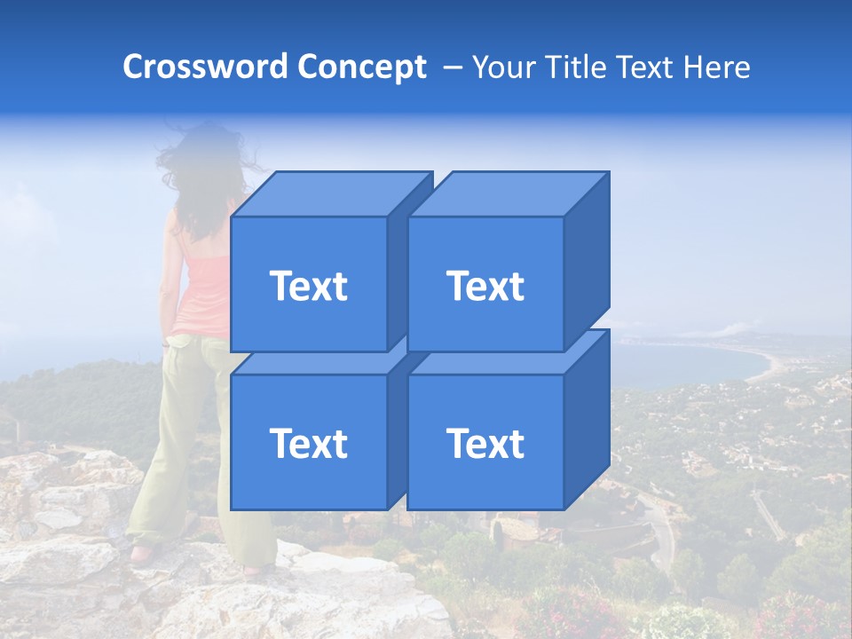 Top Sea Bagur PowerPoint Template