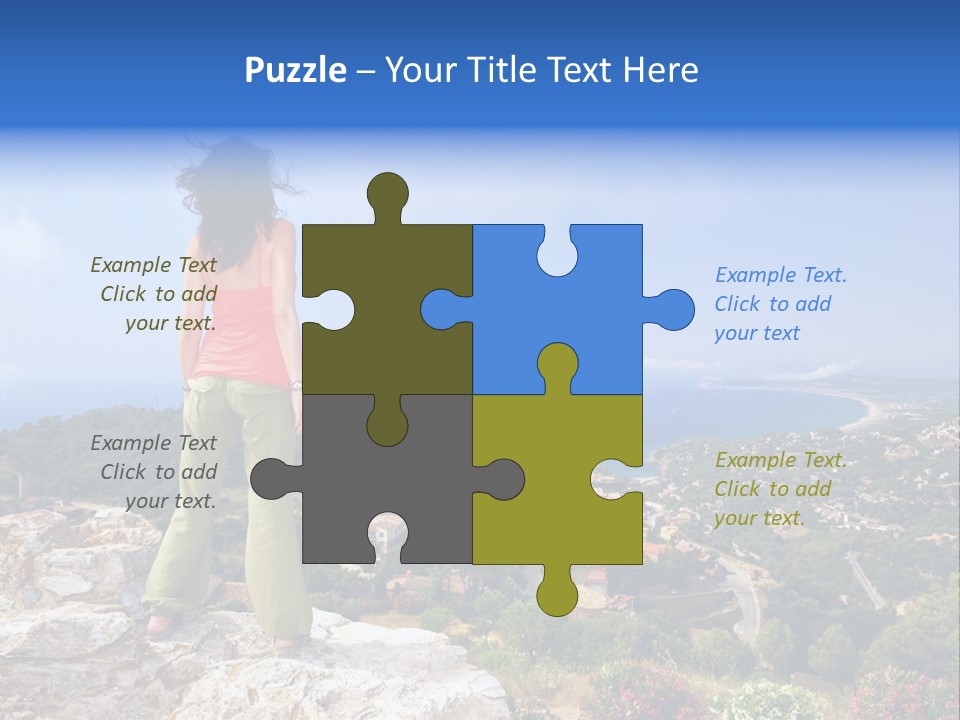 Top Sea Bagur PowerPoint Template