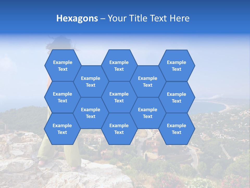 Top Sea Bagur PowerPoint Template