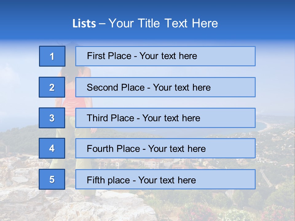 Top Sea Bagur PowerPoint Template
