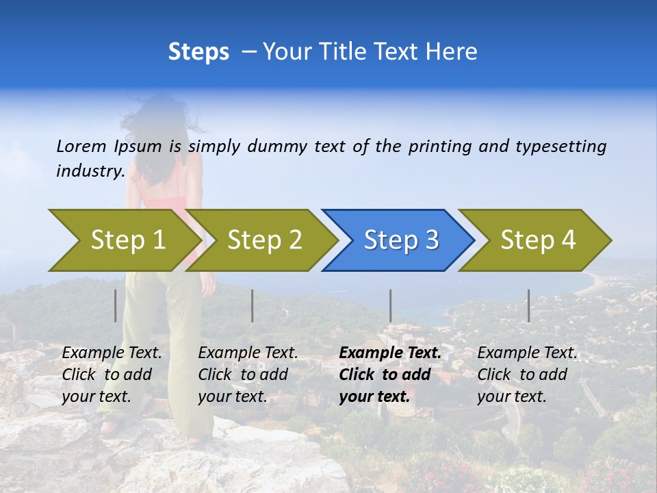 Top Sea Bagur PowerPoint Template