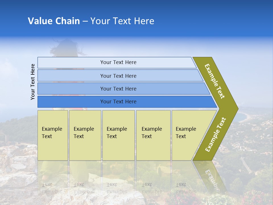 Top Sea Bagur PowerPoint Template