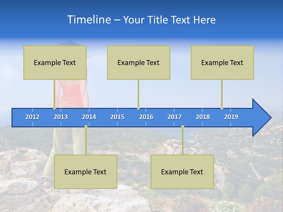 Top Sea Bagur PowerPoint Template