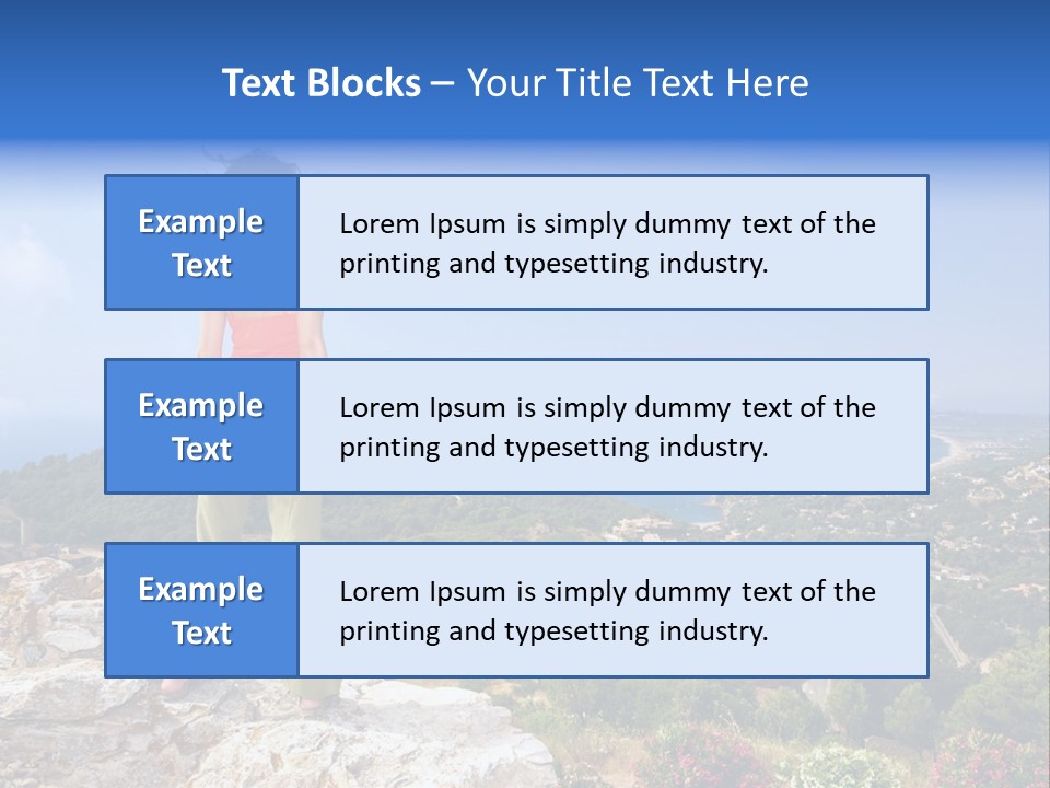 Top Sea Bagur PowerPoint Template