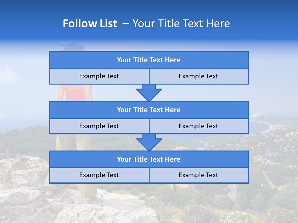 Top Sea Bagur PowerPoint Template