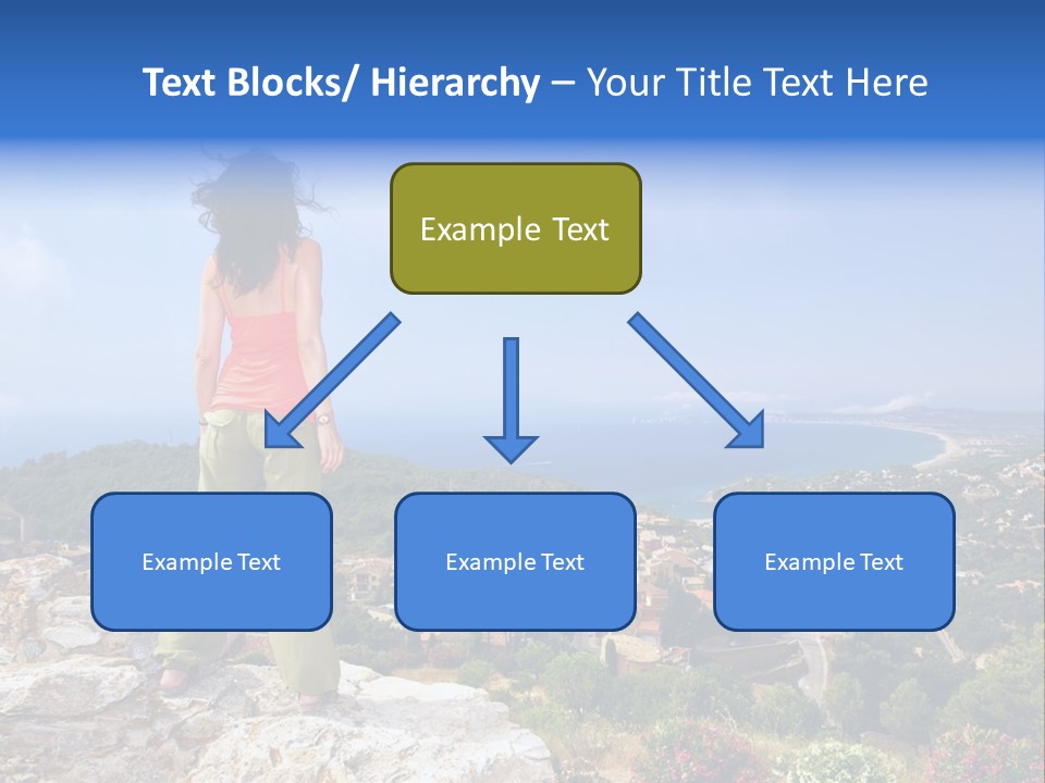 Top Sea Bagur PowerPoint Template