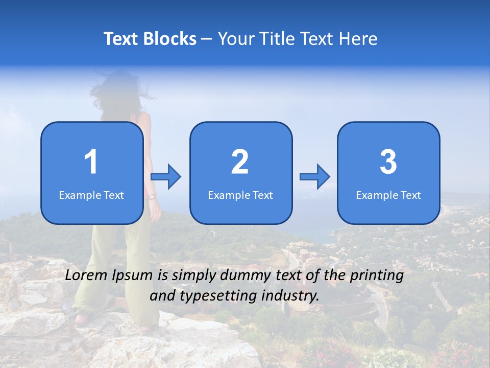 Top Sea Bagur PowerPoint Template